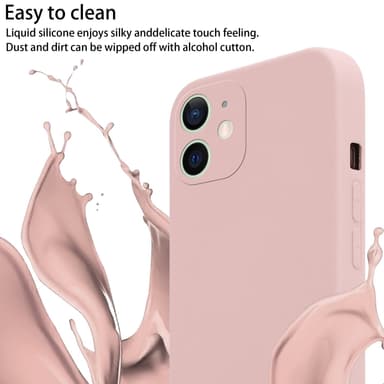 Suojakuori iPhone 12 MINI Kotelo (Vaaleanpunainen)