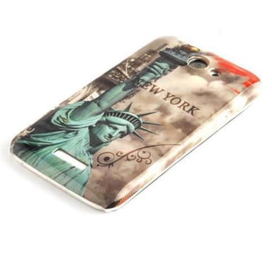 HTC ONE X / X+ Suojakuori Case Cover (Ruskea)