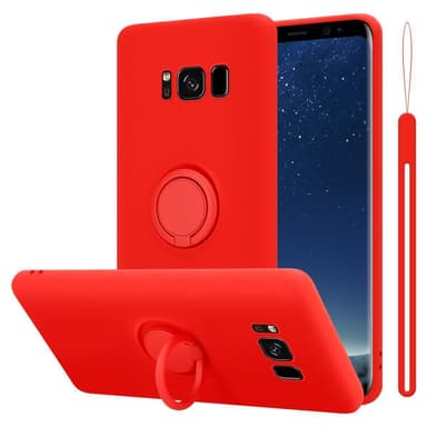 Samsung Galaxy S8 PLUS Suojakuori Kotelo (Punainen)