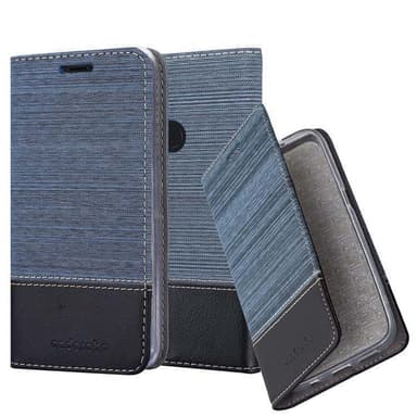 Google PIXEL 3 Suojakuori Lompakkokotelo (Sininen)