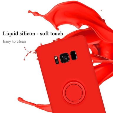 Samsung Galaxy S8 PLUS Suojakuori Kotelo (Punainen)
