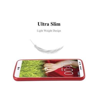 LG G2 Suojakuori Kotelo (Punainen)