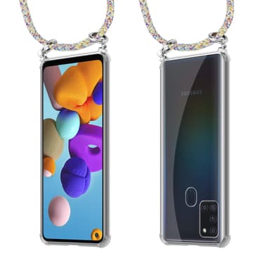 Samsung Galaxy A21s Suojakuori Kotelo (Keltainen)
