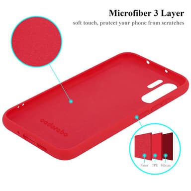 Huawei P30 PRO Suojakuori Kotelo Case (Punainen)