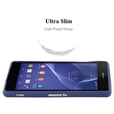Suojakuori Sony Xperia Z1 Kotelo (Sininen)
