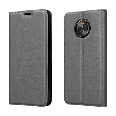 Motorola MOTO X4 Suojakuori Lompakkokotelo (harmaa)