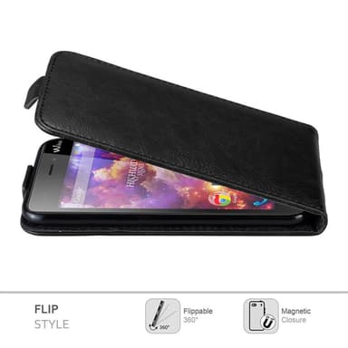 WIKO HIGHWAY Suojakuori Case Cover (Musta)