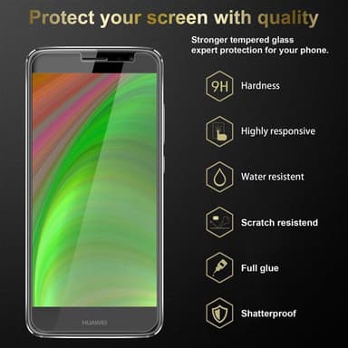 Huawei NOVA PLUS 3x Suojakalvo Karkaistu lasi