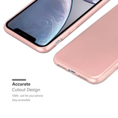 iPhone XR Suojakuori Kotelo (Vaaleanpunainen)