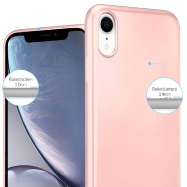 iPhone XR Suojakuori Kotelo (Vaaleanpunainen)