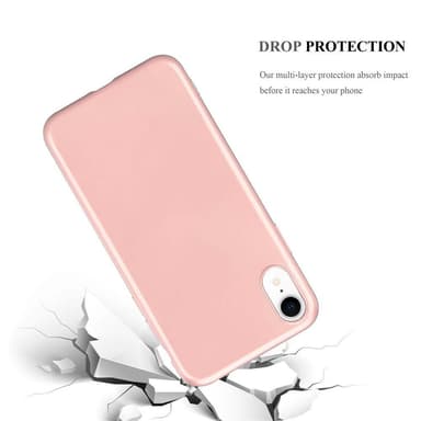 iPhone XR Suojakuori Kotelo (Vaaleanpunainen)