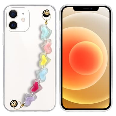 iPhone 12 MINI Suojakuori Kotelo (Läpinäkyvä)