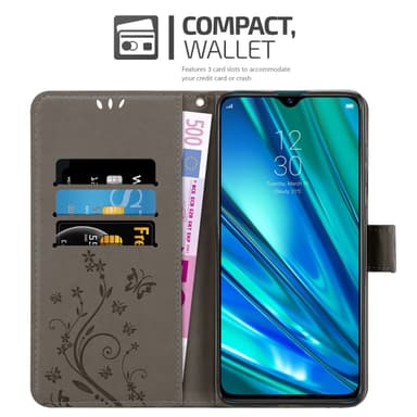Realme 5 PRO / Realme Q Suojakuori Lompakkokotelo