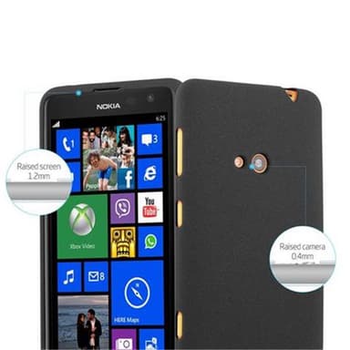 Suojakuori Nokia Lumia 625 Kotelo (Musta)