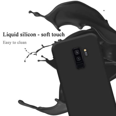 Samsung Galaxy S9 PLUS Suojakuori Kotelo (Musta)