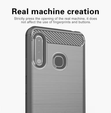 Suojakuori Samsung Galaxy A70e Kotelo (harmaa)