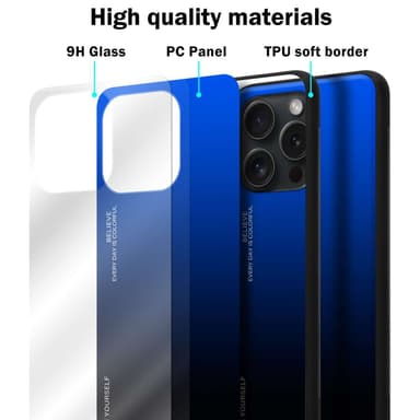 Suojakuori iPhone 15 PRO Kotelo (Musta)