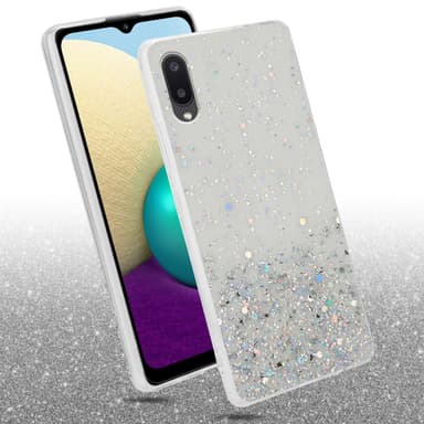 Samsung Galaxy A02 / M02 Suojakuori Kotelo (Läpinäkyvä)