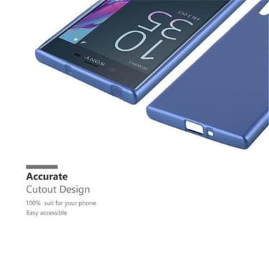 Sony Xperia XZ / XZs Suojakuori Kotelo (Sininen)