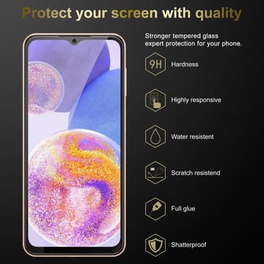 Samsung Galaxy A23 4G 3x Suojakalvo Karkaistu lasi