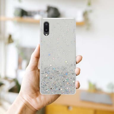 Samsung Galaxy A02 / M02 Suojakuori Kotelo (Läpinäkyvä)