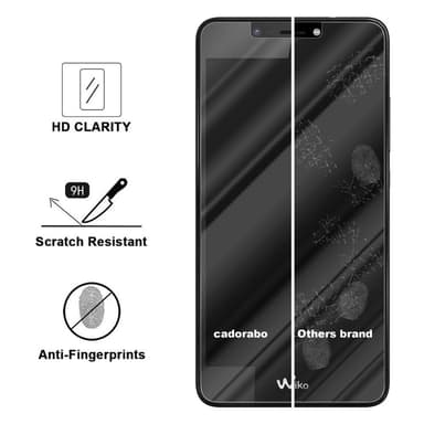 WIKO TOMMY 2 PLUS Näytönsuoja Karkaistu lasi Suojakalvo