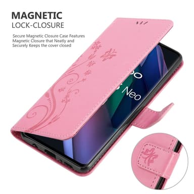 Oppo FIND X3 NEO Suojakuori Lompakkokotelo