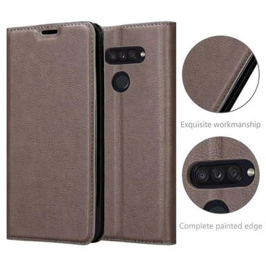 LG K50S Suojakuori Lompakkokotelo (Ruskea)