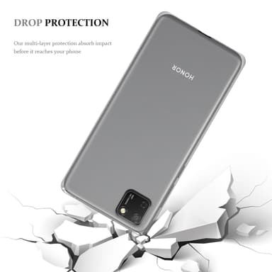 Honor 9S / Huawei Y5P Suojakuori Kotelo (Läpinäkyvä)