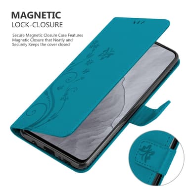 Realme GT Master Suojakuori Lompakkokotelo (Sininen)