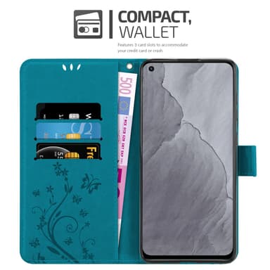 Realme GT Master Suojakuori Lompakkokotelo (Sininen)