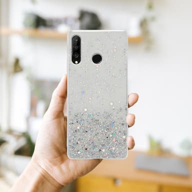 Huawei P30 LITE Suojakuori Kotelo (Läpinäkyvä)
