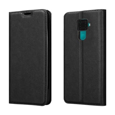 Huawei MATE 30 LITE Suojakuori Lompakkokotelo (Musta)