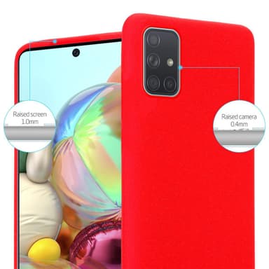 Suojakuori Samsung Galaxy A71 4G Kotelo (Punainen)