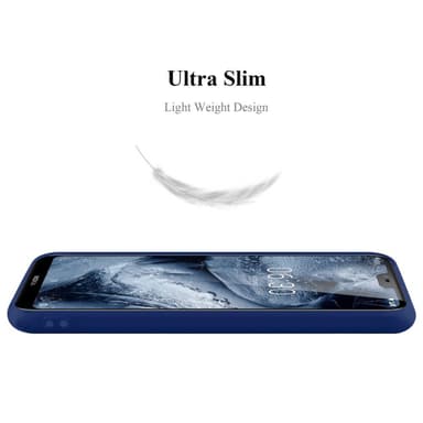Suojakuori Nokia 6.1 PLUS / X6 Kotelo (Sininen)