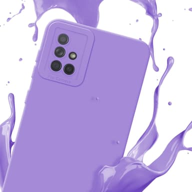 Samsung Galaxy A71 4G Suojakuori Kotelo (Violetti)
