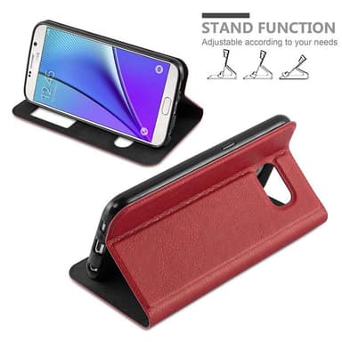 Lompakkokotelo Samsung Galaxy NOTE 5 Case (Punainen)