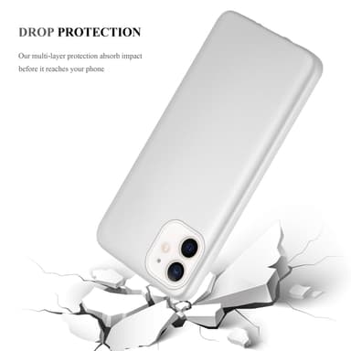iPhone 12 MINI Suojakuori Kotelo (Hopea)