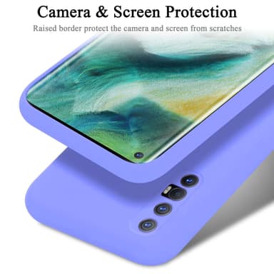 Oppo FIND X2 NEO Suojakuori Kotelo Case (Violetti)