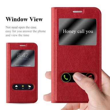 Lompakkokotelo Samsung Galaxy NOTE 5 Case (Punainen)