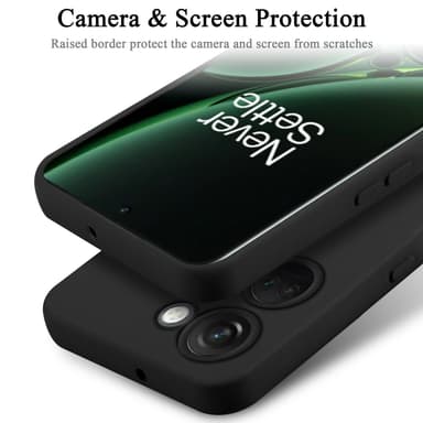 OnePlus Nord 3 5G Suojakuori Kotelo Case (Musta)