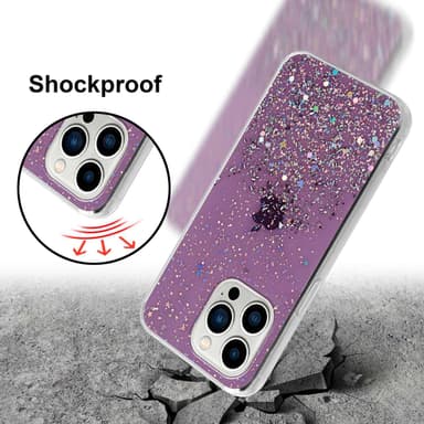 iPhone 14 PRO MAX Suojakuori Kotelo (Violetti)