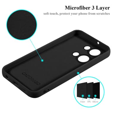 OnePlus Nord 3 5G Suojakuori Kotelo Case (Musta)