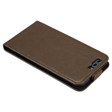 Huawei P10 PLUS Suojakuori Lompakkokotelo (Ruskea)