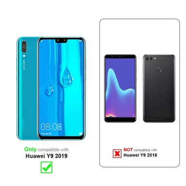 Huawei Y9 2019 Suojakuori Universaali (Musta)