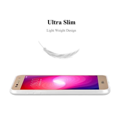LG X POWER 2 Suojakuori Kotelo (Hopea)