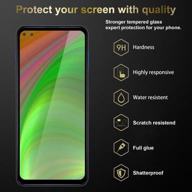Motorola MOTO G 5G PLUS 3x Näytönsuoja Karkaistu lasi
