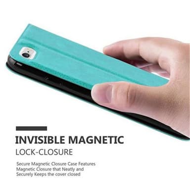 Lompakkokotelo iPhone 6 / 6S Case (Turkoosi)