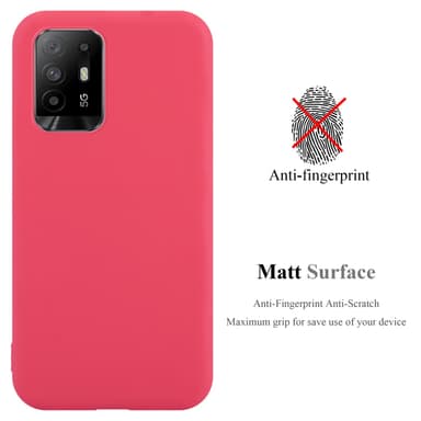 Suojakuori Oppo A94 5G Kotelo (Punainen)