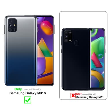 Samsung Galaxy M31s Suojakalvo Karkaistu lasi